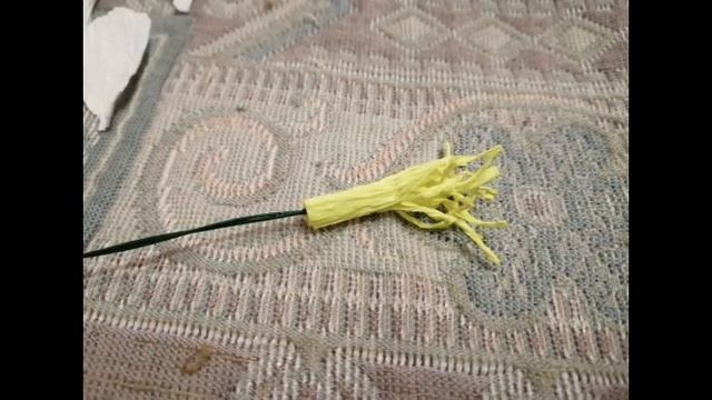 Нарциссы из бумаги