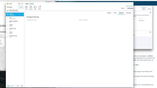 Volúmenes en Docker: ejemplo con Kitematic ?
