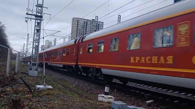 Красная Стрела с редким ЧС6 029