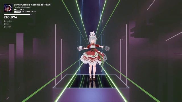 【BeatSaber】Santa Claus is Coming to Town【Oculus Quest 2だけでトラッキング】