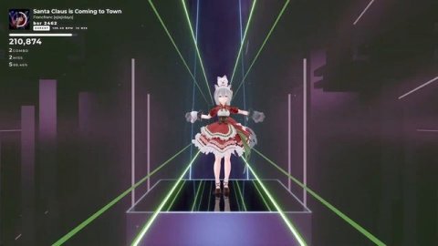 【BeatSaber】Santa Claus is Coming to Town【Oculus Quest 2だけでトラッキング】
