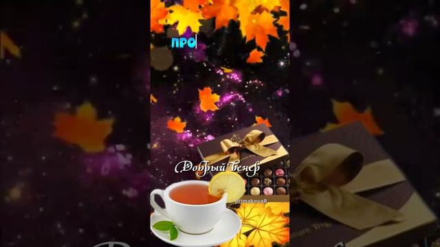 Тёплого и уютного вечера ?❤️