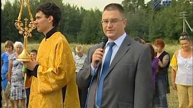 В Правгороде освящен крест на месте храма