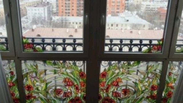 Витражи ПВХ фирма VEKA