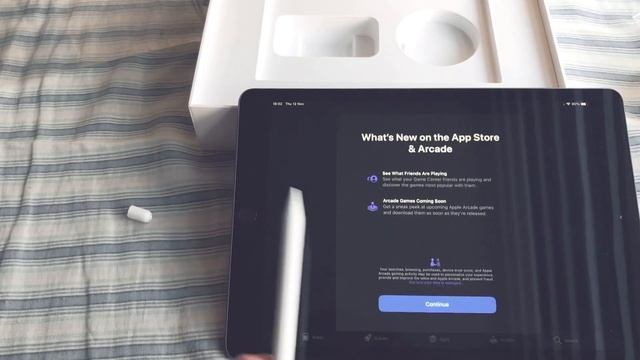 iPad (8th gen) + apple pencil (1st gen) unboxing + mini speed-drawing