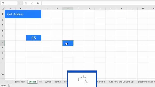 Cell Address in Excel