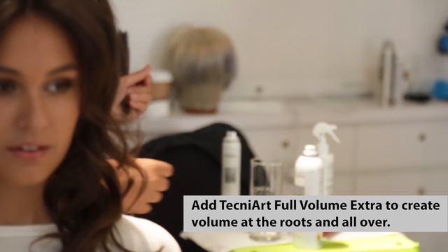 GET THE LOOK - TecniArt Bouncy Blow Dry