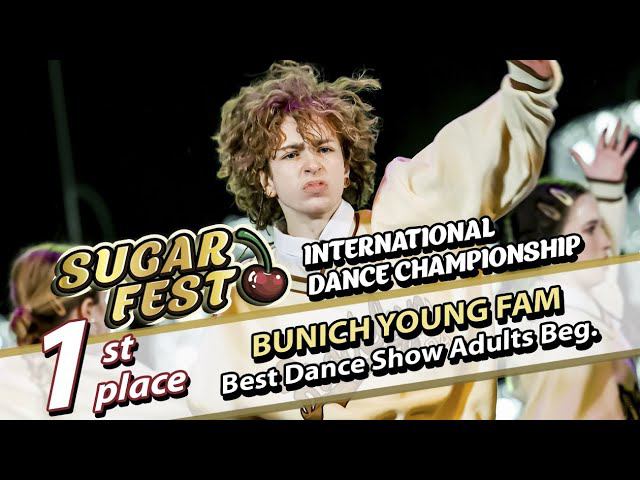 1-st Place - BUNICH YOUNG FAM - Best Dance Show Adults Beginners