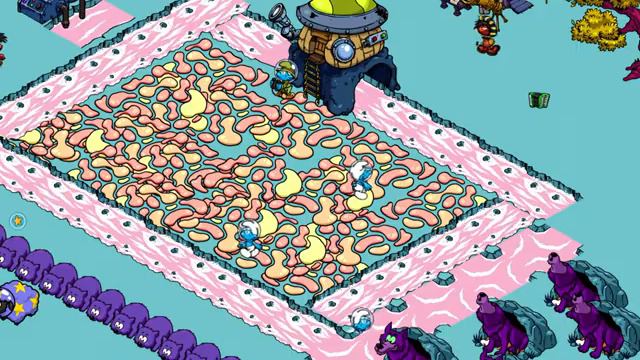 Космос игра деревня смурфиков smurfs village スマーフビレッジゲーム
