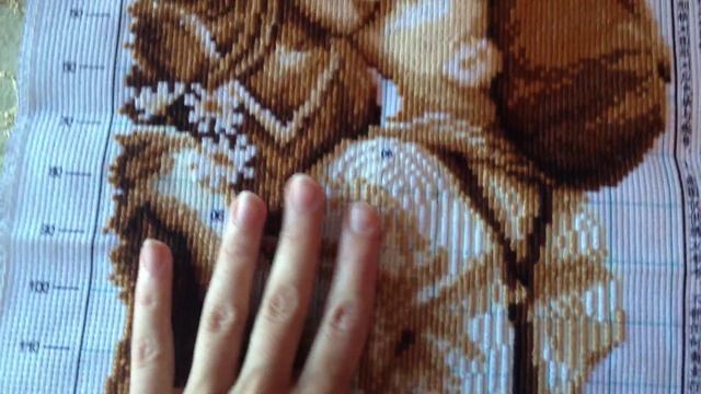 Вышивка крестом проект Дети   4-й отчет!