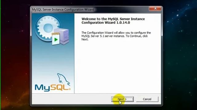 Установка сервера MySQL
