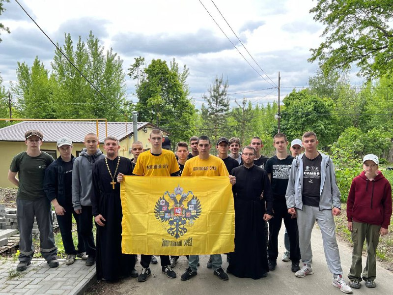 Православный лагерь "Солнечный" субботник