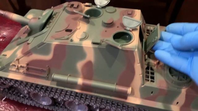 HENG LONG 1/16 RC GERMAN JAGDPANTHER G - UNBOXING