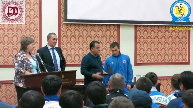Чествование призеров Азиатских игр Каратэ