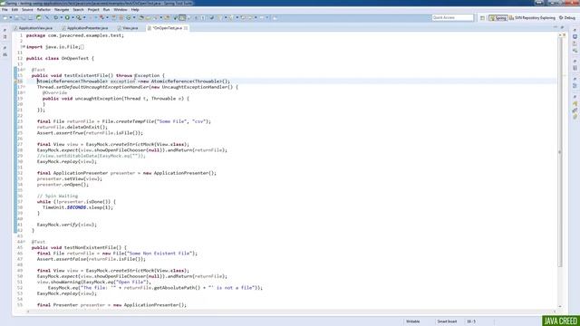 Java Creed - Testing Swing Application - Part 04 - Multithreading