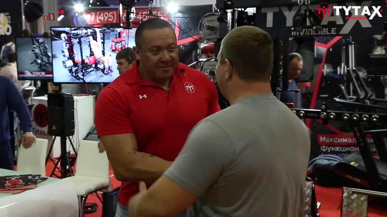 StrongPeople и Михаил Кокляев представили уникальное силовое оборудование TYTAX на  SN PRO EXPO 2018