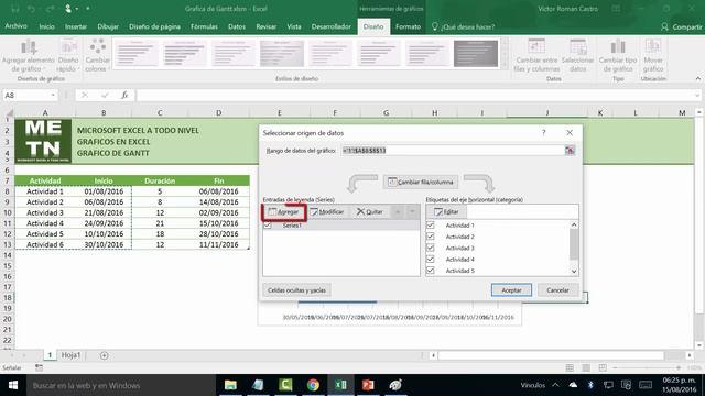 COMO HACER UN GRÁFICO DE GANTT | Tips y Trucos de Excel