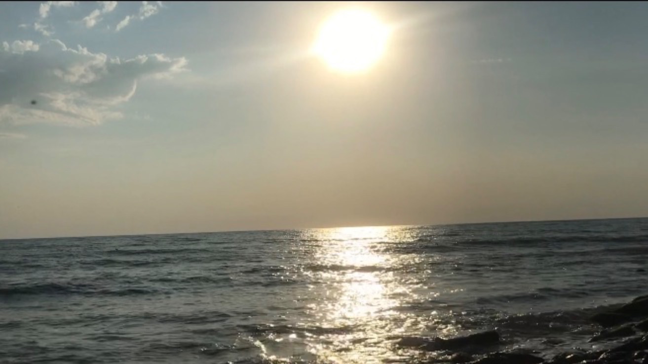 Отдых на Черном море. Анапа. Пляж Шингари