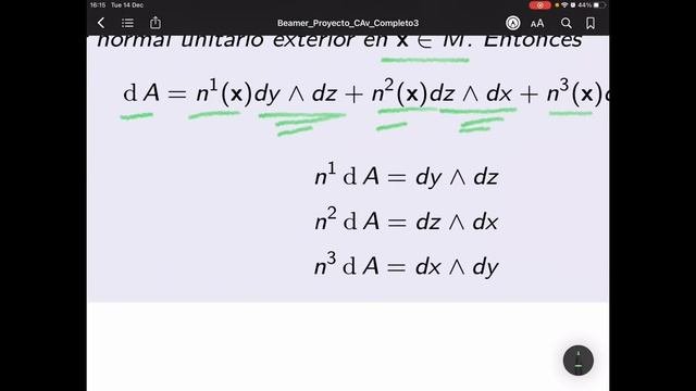 El teorema de Stokes: Parte 6- Demostración en variedades