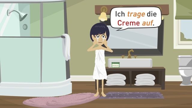 Учим немецкий. Уровень А1. Как я провела воскресенье