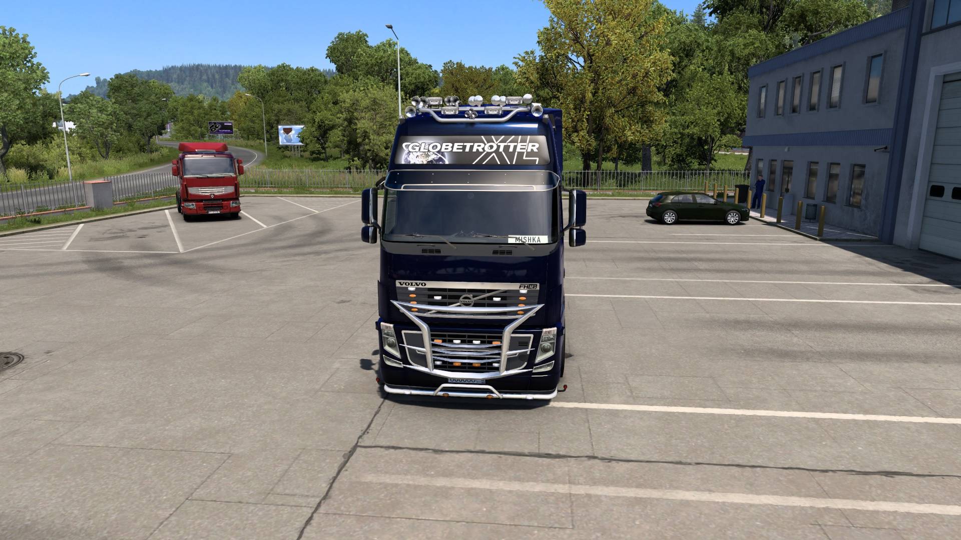 Euro Truck Simulator 2 (пытаюсь забавиться)