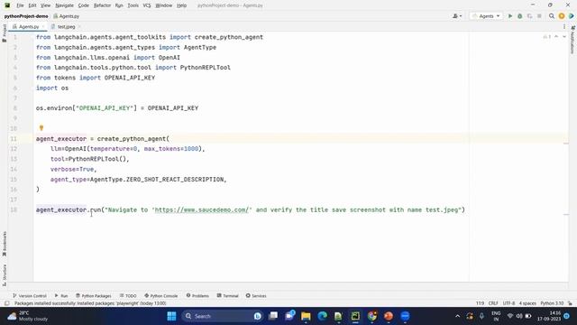 LangChain  Automate with Python Agent  Mukunthan Ragavan