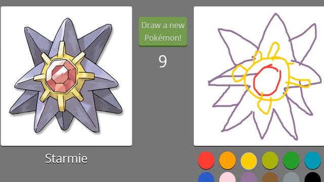 Рисуем покемонов 3 часть