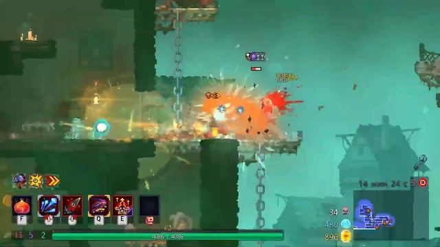 Dead cells с проклятым мечом