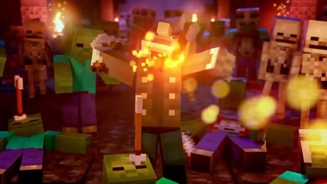 Minecraft Dungeons: Cross-platform Play Trailer - PS4 - Xbox One - Switch - PC