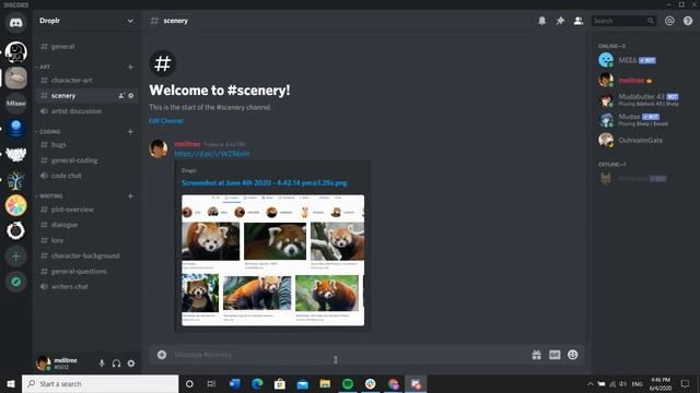 Share Screenshots on Discord
