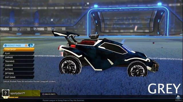 All Painted Pyrrhos Inverted Wheels - Rocket League Showcase