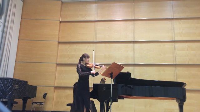 Schubert Violin Sonata in A Major, D 574 1 and 2 mov.