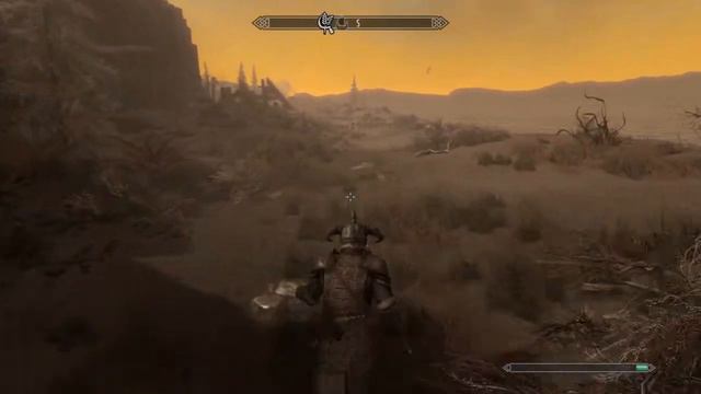Skyrim floating object