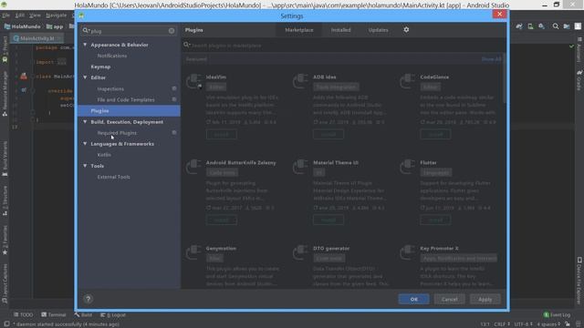 Conociendo Android Studio (explicación de componentes y herramientas)