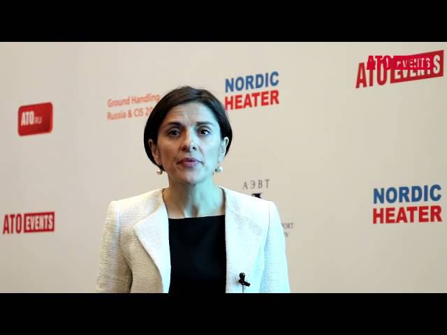 Nuria Fermoso, IATA at Ground Handling Russia & CIS conference and exhibition - 2015