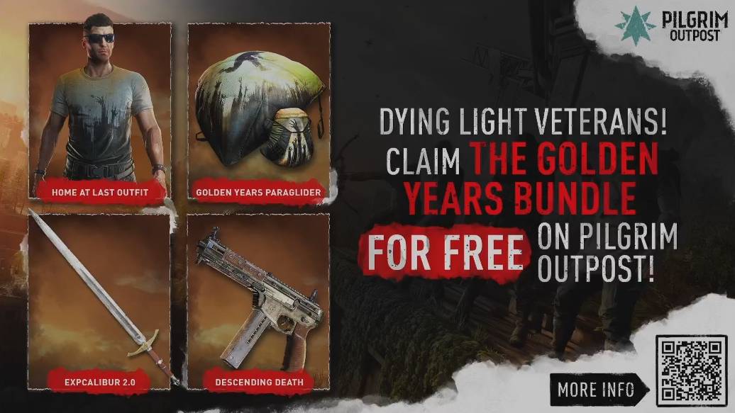 Dying Light 2 - Free The Golden Years Bundle/Бесплатный Набор The Golden Years