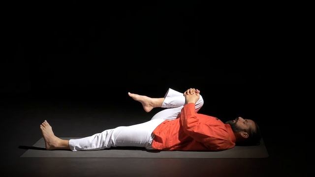 Wind Relieving Yoga Pose - YOGASANA 641-642