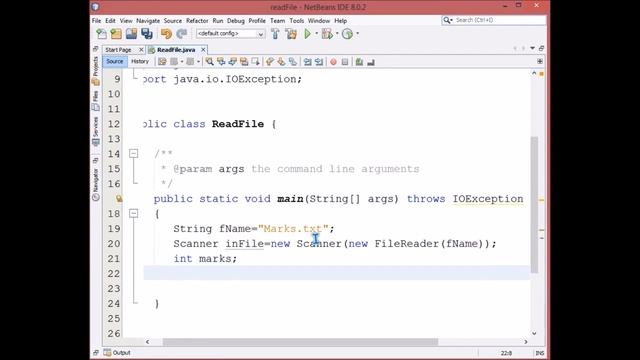 JAVA PROGRAMMING TUTORIAL 36 JAVA READING FROM FILE  INTRODUCTION WITH EXAMPLE IN HINDI