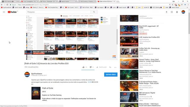 [Path of Exile 3.0] Anuncio da Live dos Profiles E04