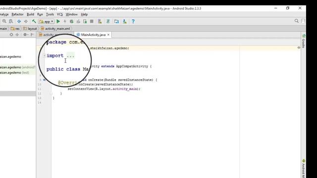 Age Calculator apps On Android Studio Must Watch