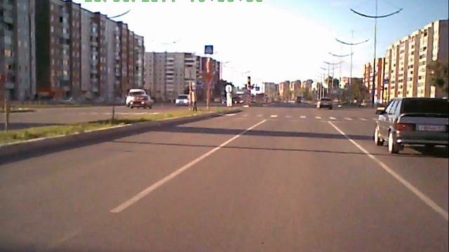 Абакан.Пролет на красный. 23.08.2011