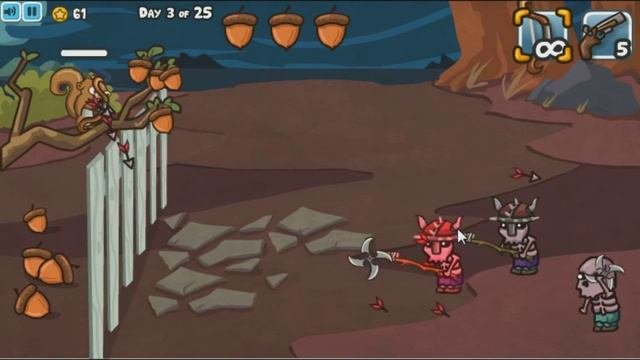 Симулятор Белки Защити Свои Орехи 2 Defend Your Nuts