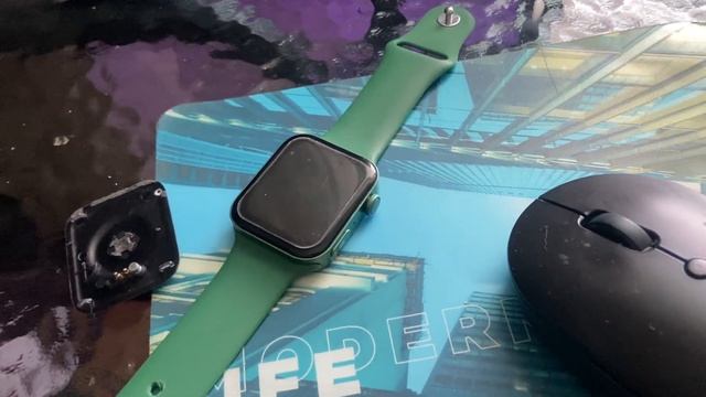 Проверка защиты ip67 Smart wach t100plus