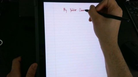 Writing and Taking Notes On The Samsung Galaxy Book 360 2 in 1 Laptop