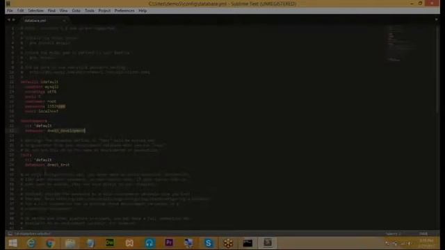 rails   creating new rails project with mysql in windows OS