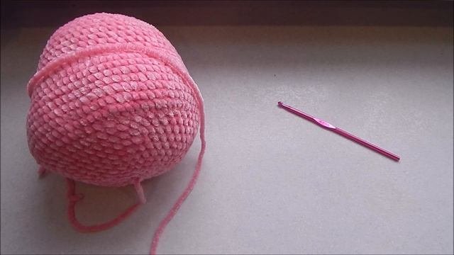 Игрушка амигуруми. Свинка поросенок Маруся крючком Сrochet piggy.