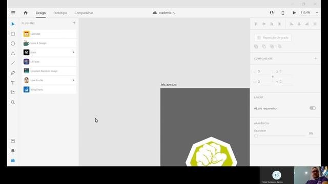 reposição Adobe  XD   introdução