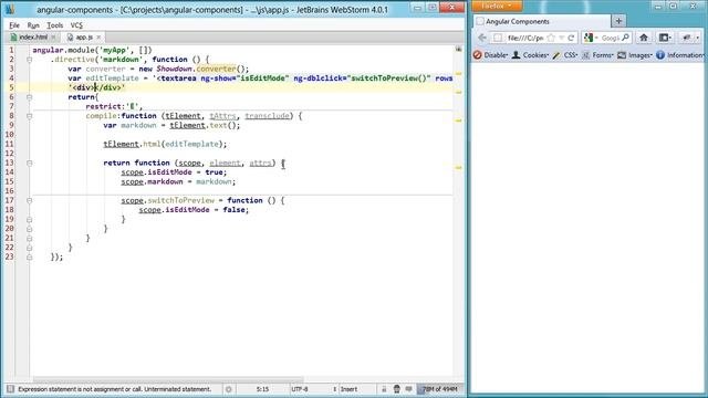 AngularJS - Custom Components - Part 2
