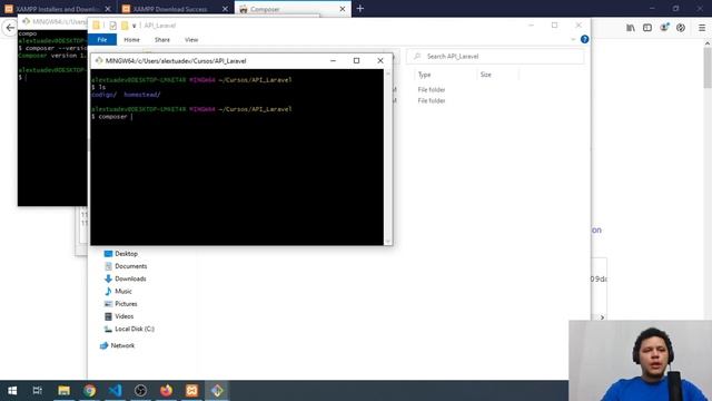 Cómo instalar Laravel 7  en Windows. Easy way! Creación de un API con Laravel y TDD