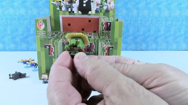Minecraft Melon Series 22 Full Box MiniFigures Opening Blind Box Review | PSToyReviews